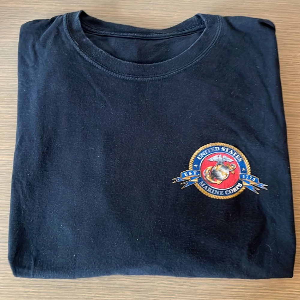 Vintage long sleeve marines shirt
